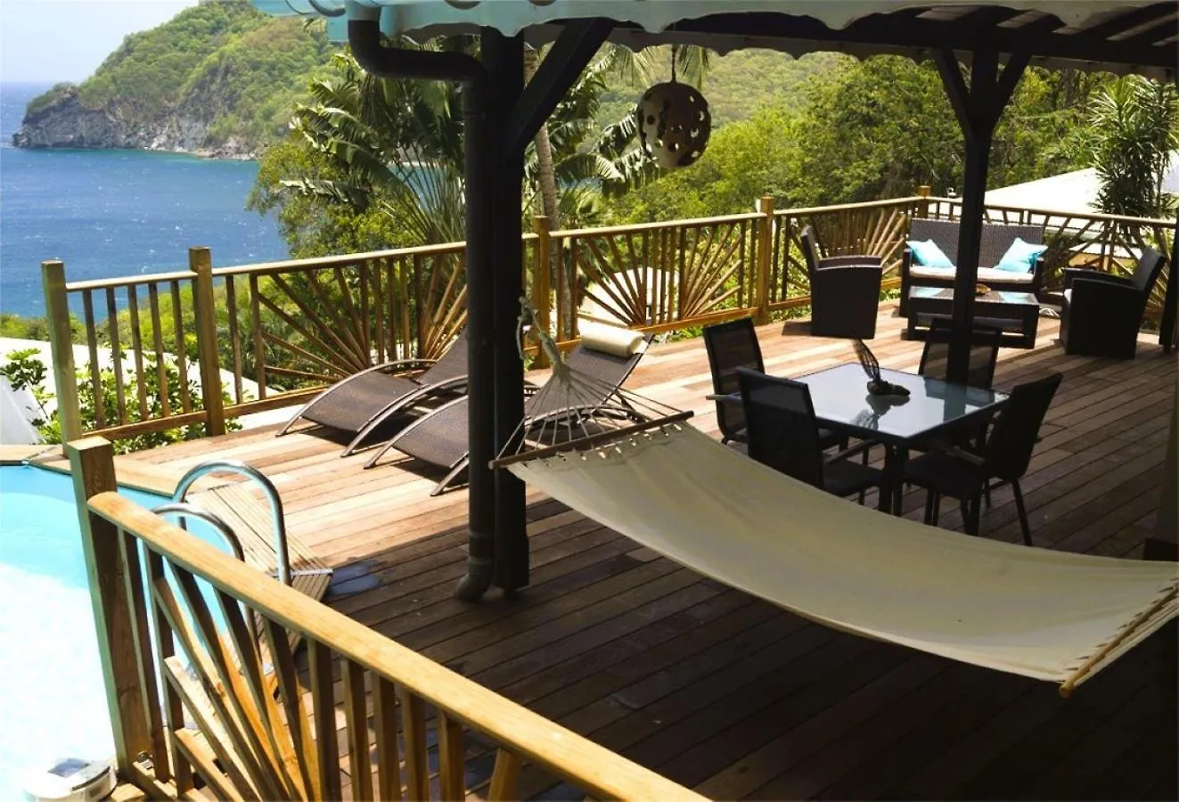 Villa Vue Sur Mer Tout Confort Avec Piscine, Proche Plages - Deshaies Centre